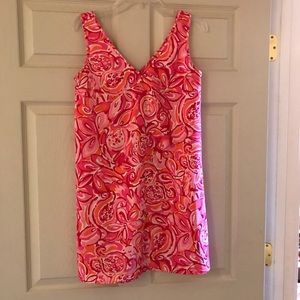 Lilly Pulitzer Calissa Dress Mango Salsa