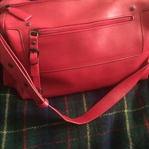 Lamarthe Deep Red Leather Bag