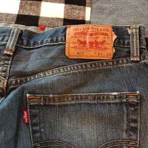 34x34 Levi’s 501 straight fit