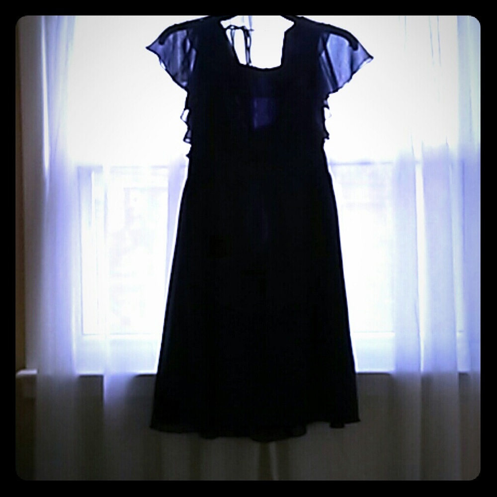 Navy blue xhilaration dress