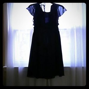 Navy blue xhilaration dress