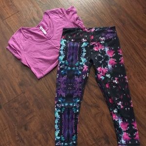 Fabletics top and leggings