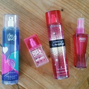 ☇☇Great Set of FOUR DIFFERENT Body Mist☇☇