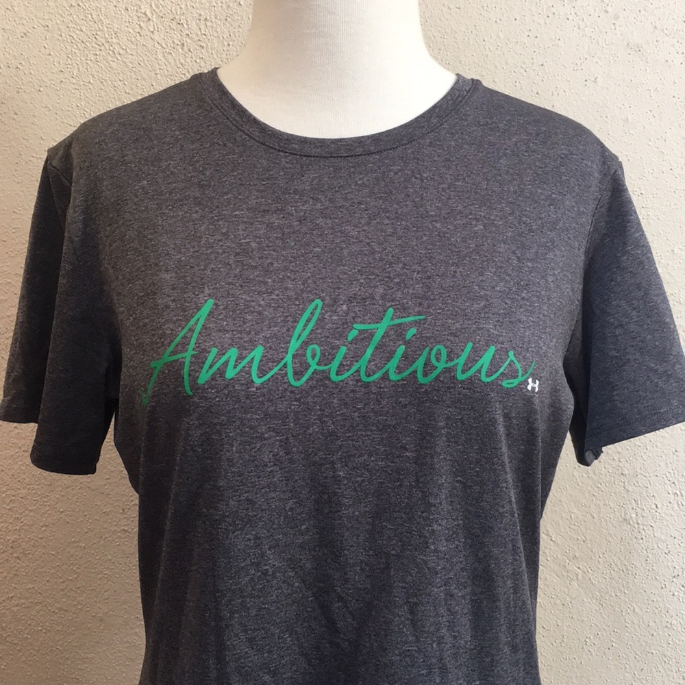 UA Grey "Ambitious" Tee