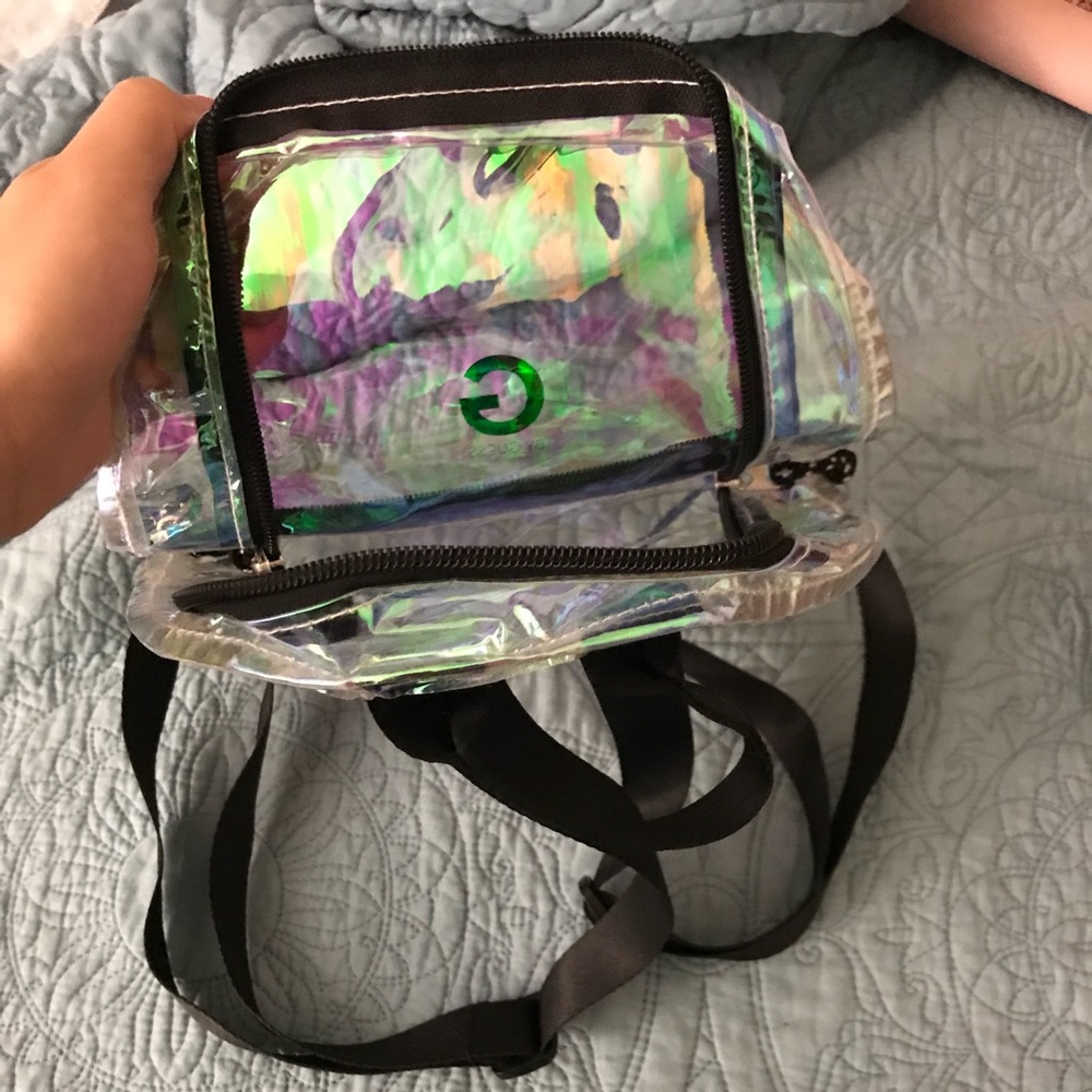 Guess holographic backpack, mini.