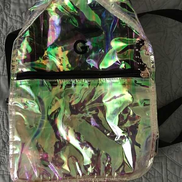 Guess holographic backpack, mini.