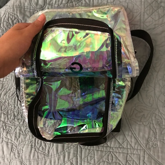 Guess holographic backpack, mini.