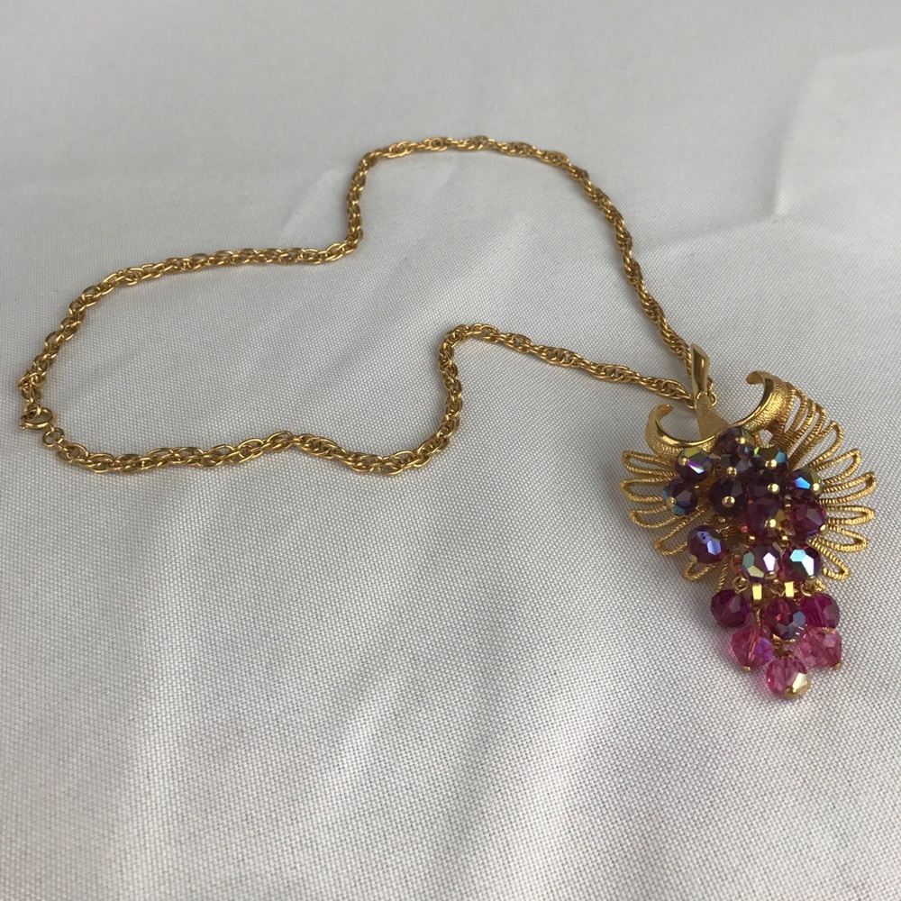 Unique Park Lane Grapes Pendant / Pin