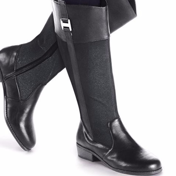 cushion walk knee high boots