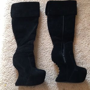Women knee high boots