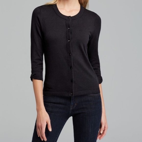 kate spade Sweaters - NWOT Kate Spade Black Somerset Cardigan