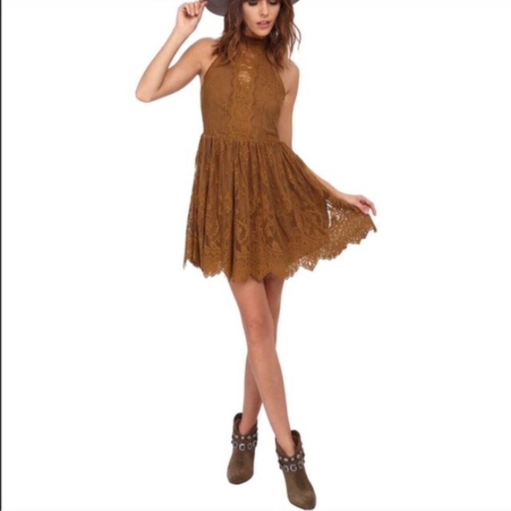 Free People Verushka Lace Minidress