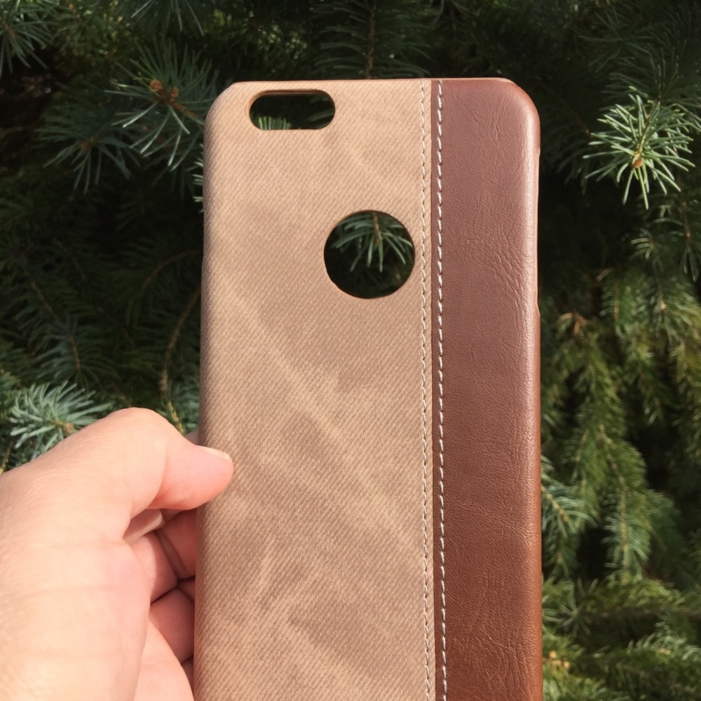 iPhone 6s Plus Leather Feel Case Cover Protection