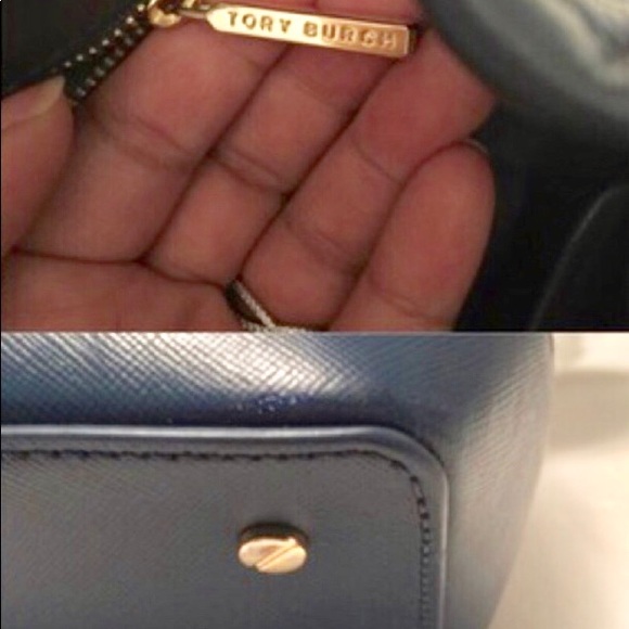 Tory Burch Robinson Double Zip. Diamond Pattern. - Picture 4 of 5