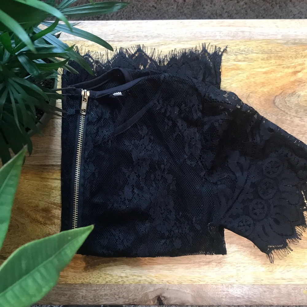 Eyelash Lace Top