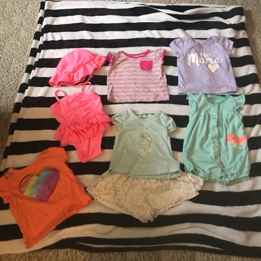  12 Months Girls Bundle! 8 Pieces! 