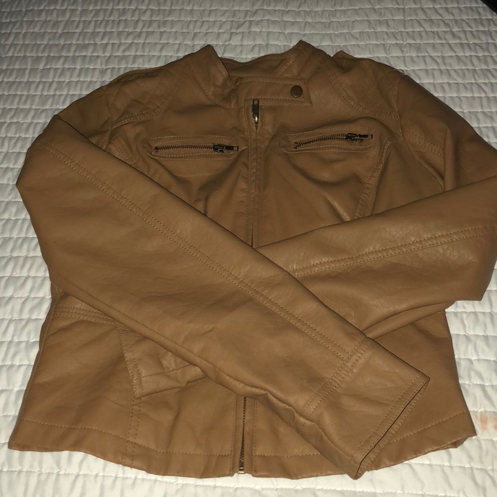 Never used Learher jacket