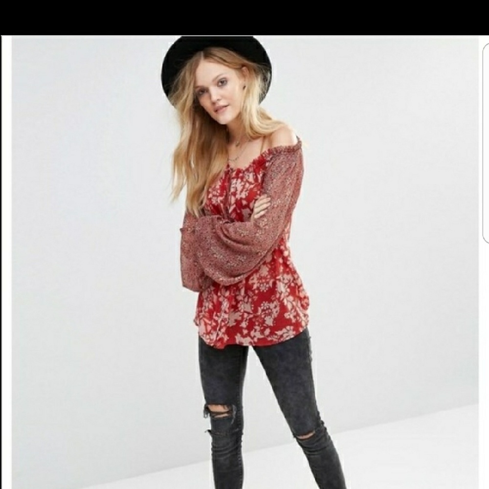 Free People flowy top - Picture 1 of 6