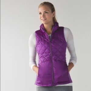 Lululemon Down for a Run vest size 2