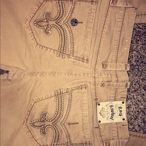 Khaki Rock Revival Dress Pants