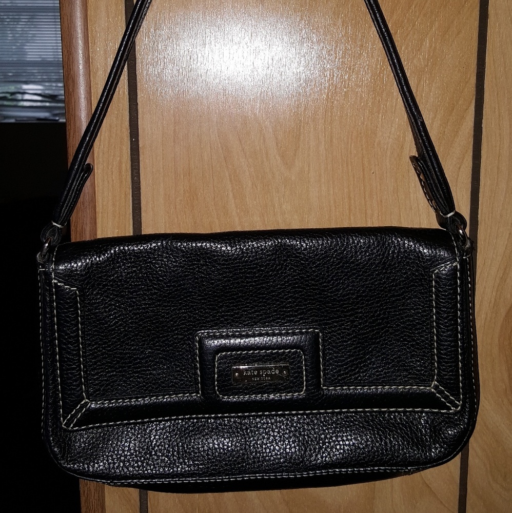 Kate Spade Black Leather shoulder bag