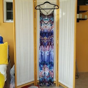 Stunning maxi dress with rhinestone by S-twelve
