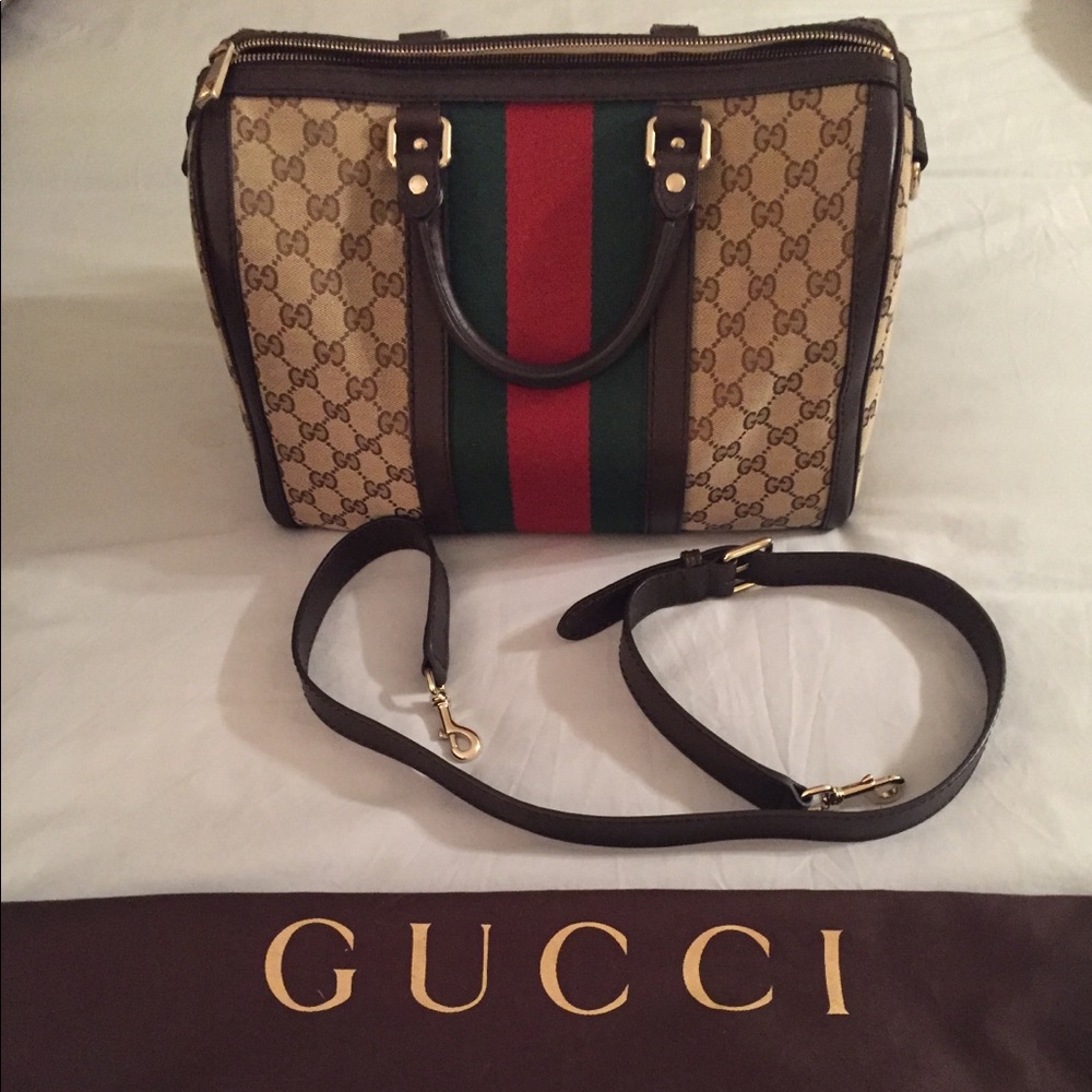 Vintage Gucci Boston Bag