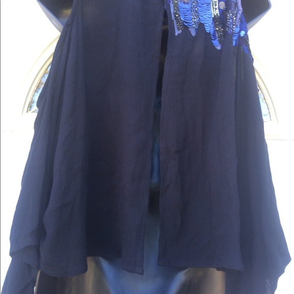 🌹free people off the shoulder rhinestones blouse - Picture 5 of 8