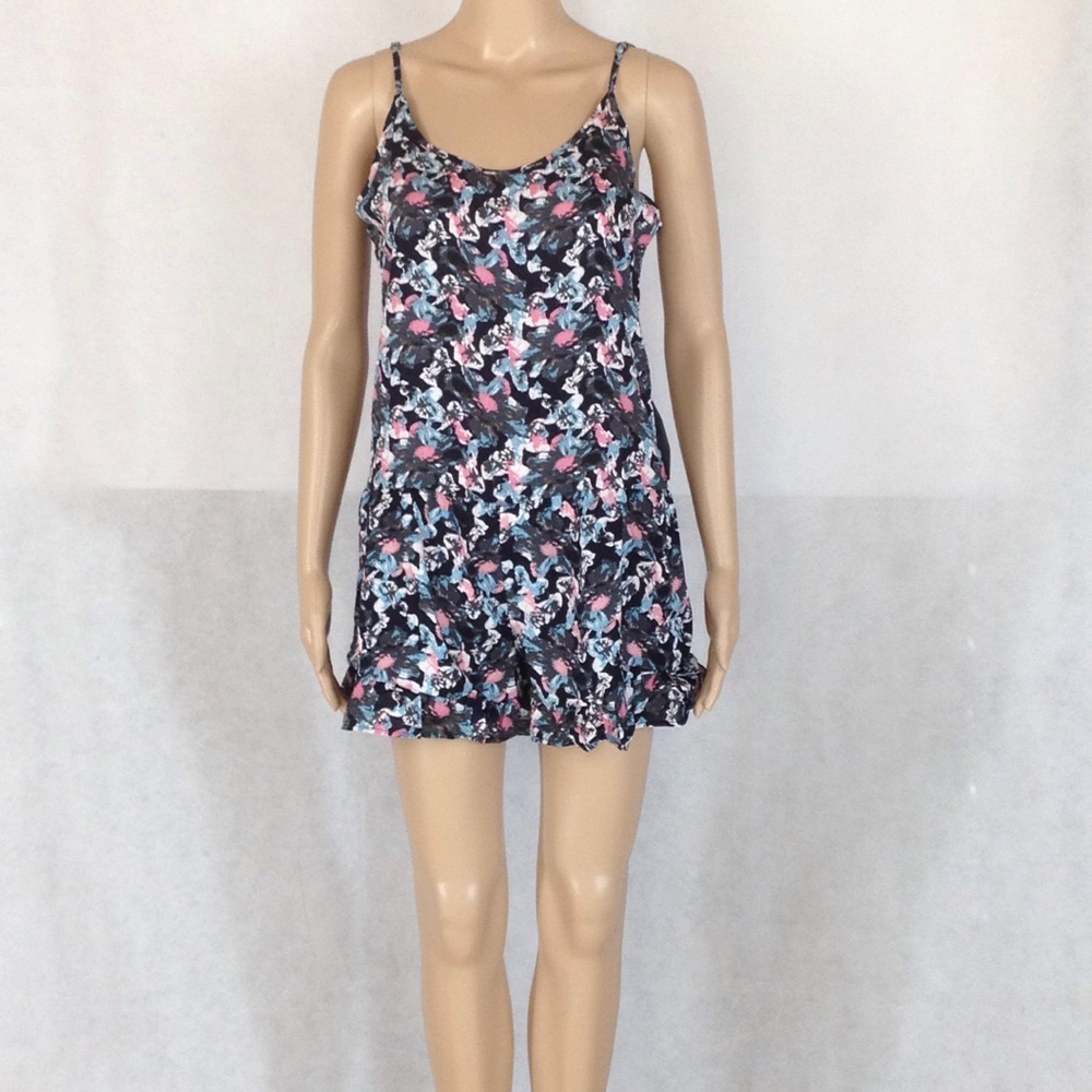 Mary and Mabel Women's Print Romper