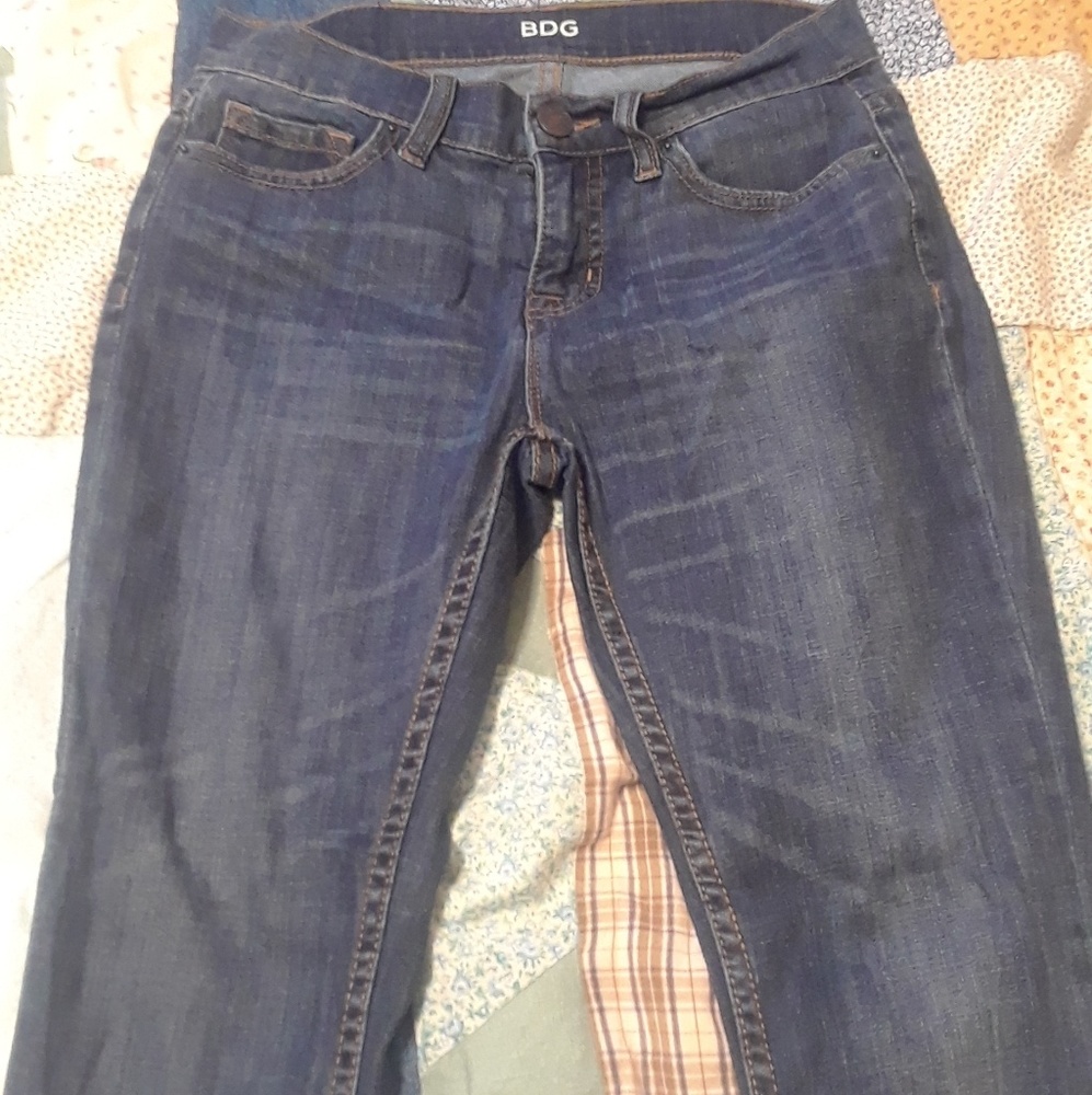 BDG mid-rise twig blue jeans sz 26