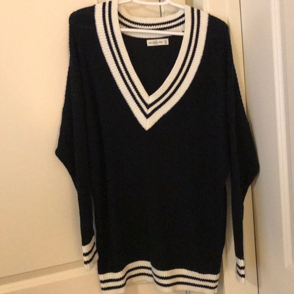 Navy sweater