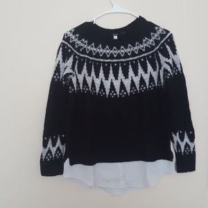 Kensie fair isle sweater