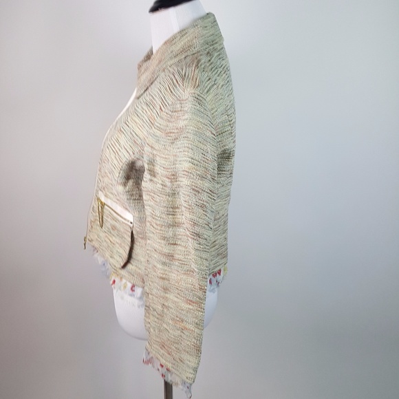 Stephanie Schaich Boutique Cropped Blazer 8 AT13 - Picture 5 of 8