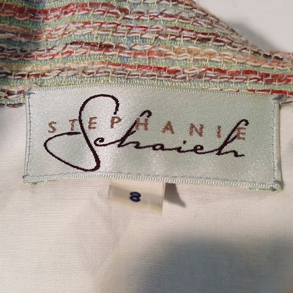 Stephanie Schaich Boutique Cropped Blazer 8 AT13 - Picture 7 of 8