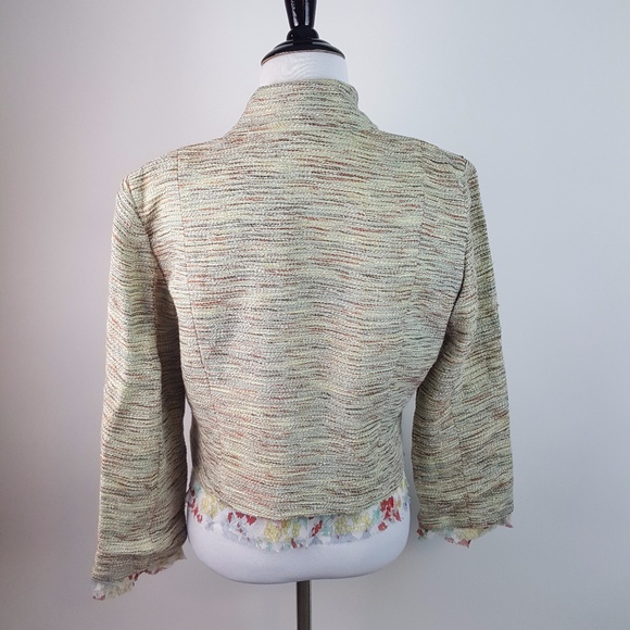 Stephanie Schaich Boutique Cropped Blazer 8 AT13 - Picture 6 of 8