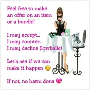 Reasonable offers will be considered!