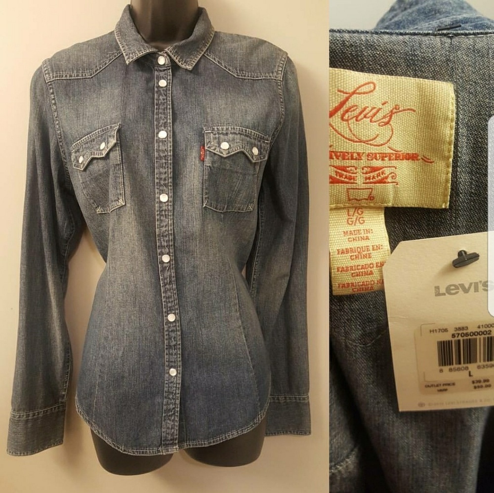 Denim Button Up