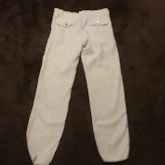 Cream color linin pants - Picture 3 of 4
