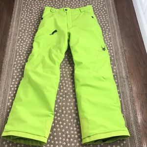BOYS SPYDER ski pants.