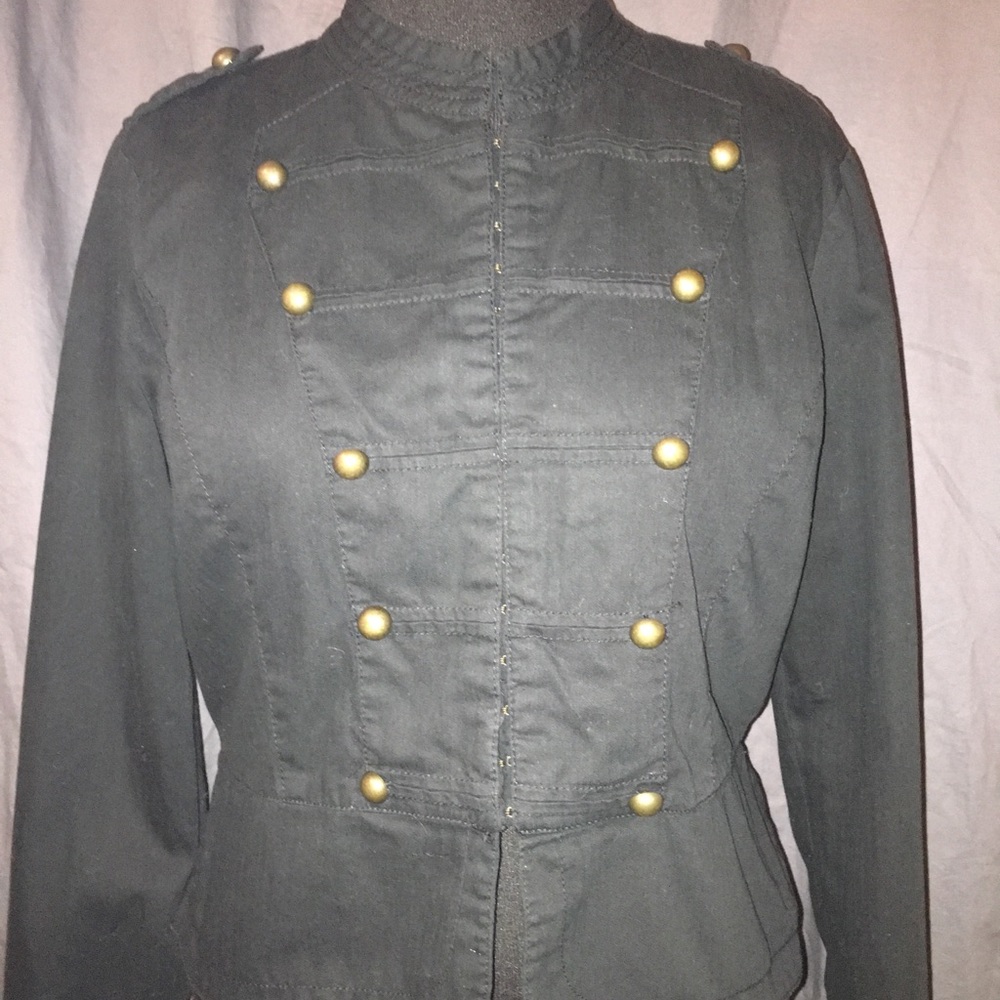Black Military Jacket