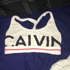 Calvin Klein sports bra