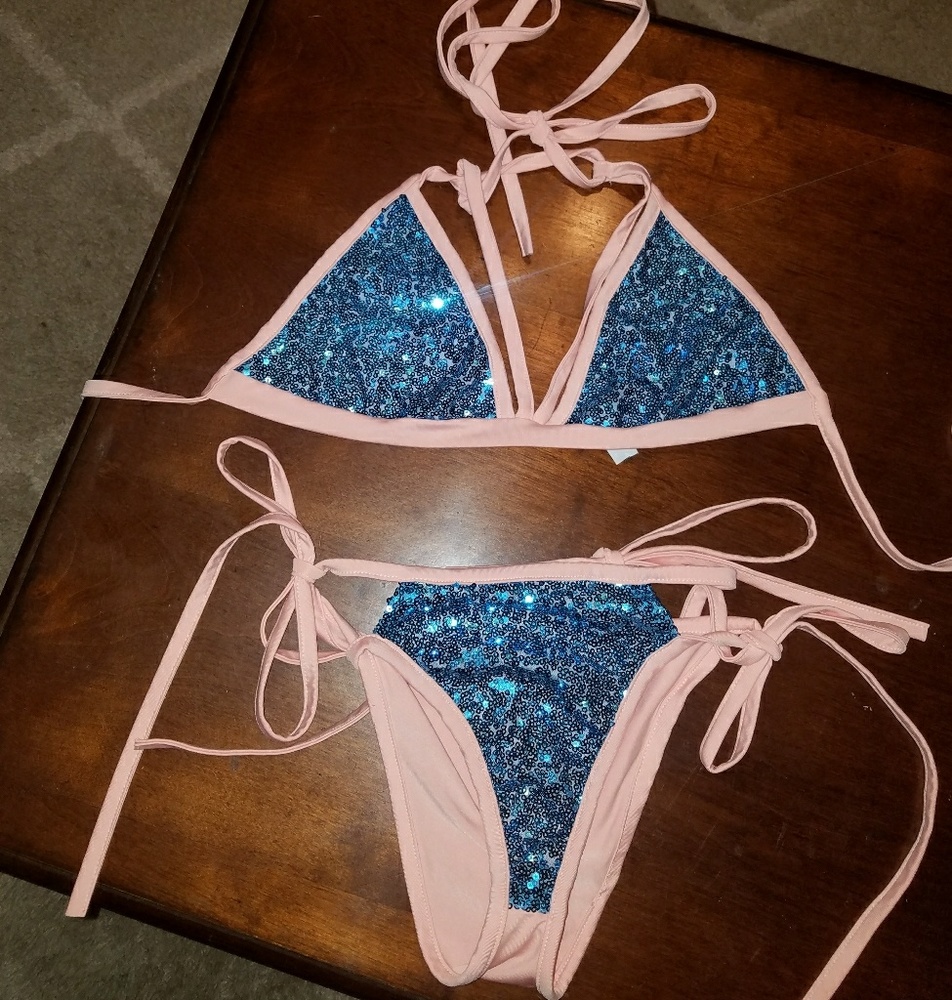 Sequin bikini
