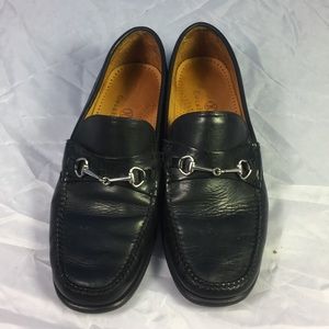 Cole haan 6.5 black leather loafers