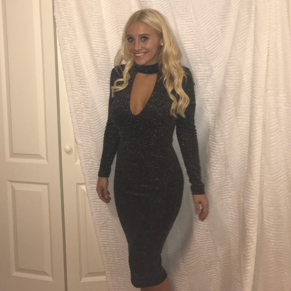 NYE midi dress