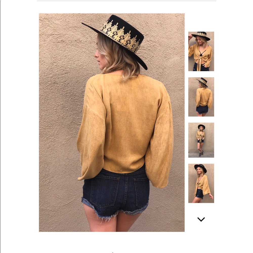 LAST 1️⃣ Wishful Thinking Wrap Top - Picture 5 of 7