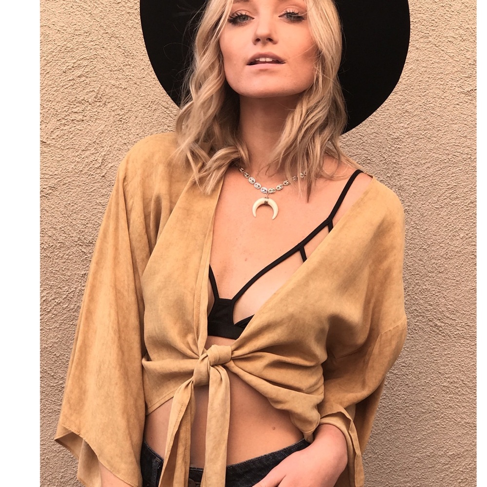 LAST 1️⃣ Wishful Thinking Wrap Top - Picture 2 of 7