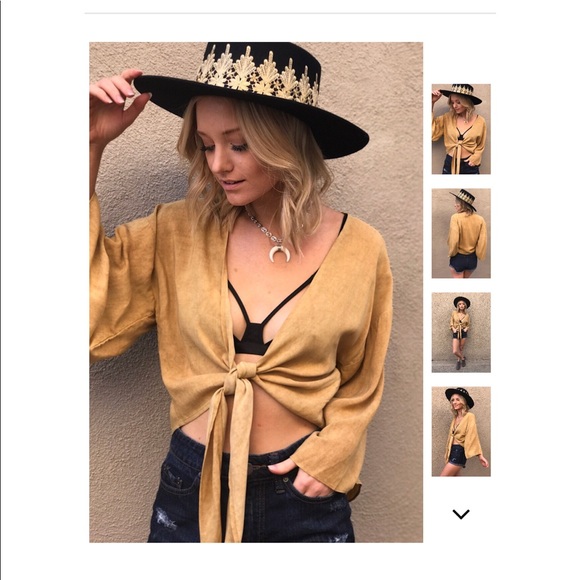 LAST 1️⃣ Wishful Thinking Wrap Top - Picture 4 of 7