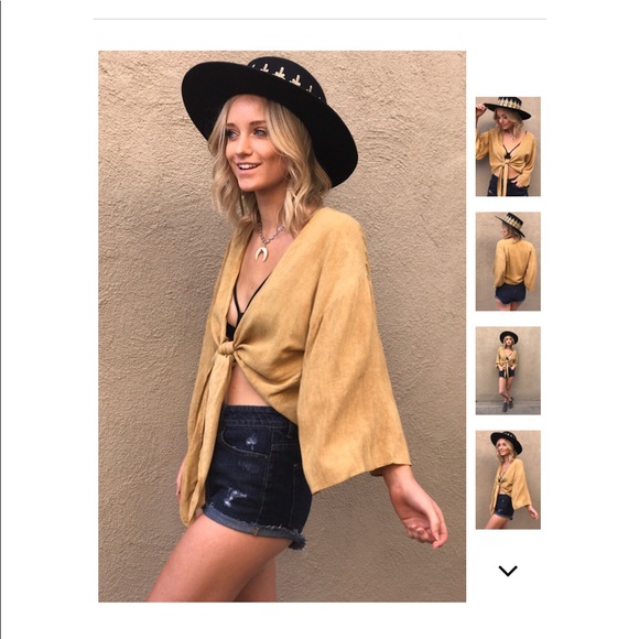 LAST 1️⃣ Wishful Thinking Wrap Top - Picture 3 of 7