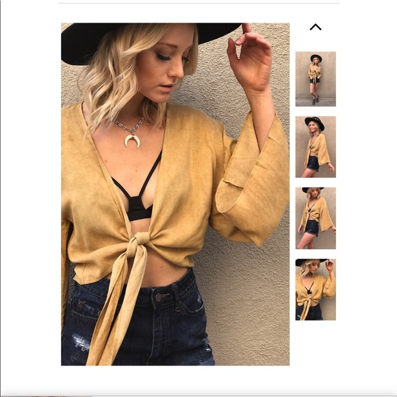 LAST 1️⃣ Wishful Thinking Wrap Top - Picture 6 of 7