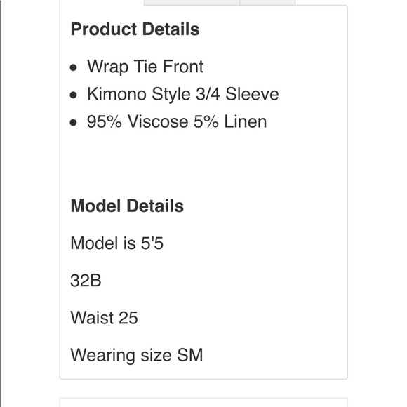 LAST 1️⃣ Wishful Thinking Wrap Top - Picture 7 of 7